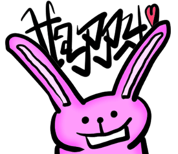 Graffiti Rabbit!!! sticker #13794681