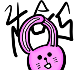 Graffiti Rabbit!!! sticker #13794685