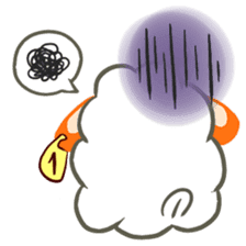 Joyful sheep "Remy" sticker #13795280