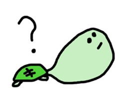 stamp of kame sticker #13795354