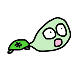 stamp of kame sticker #13795357