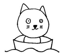 T's cat sticker #13795463