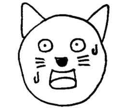 T's cat sticker #13795469