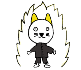 T's cat sticker #13795477