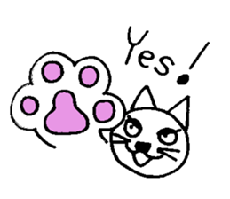 T's cat sticker #13795490