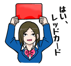 Super highschool girls sticker sticker #13795738