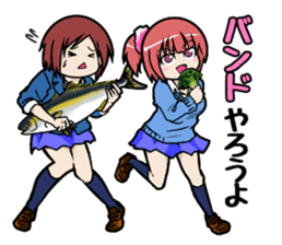 Super highschool girls sticker sticker #13795771