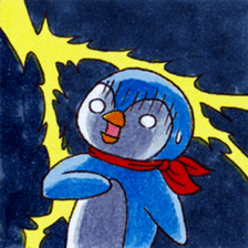 Flappy the Bossy Penguin sticker #13795806