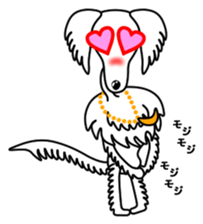 Borzoi Biancer 2 sticker #13796302