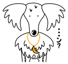 Borzoi Biancer 2 sticker #13796303
