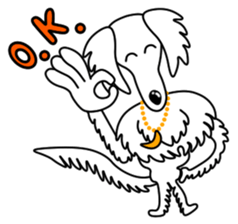 Borzoi Biancer 2 sticker #13796307