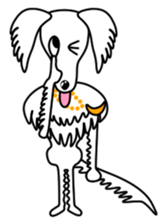 Borzoi Biancer 2 sticker #13796308