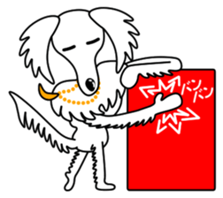 Borzoi Biancer 2 sticker #13796319