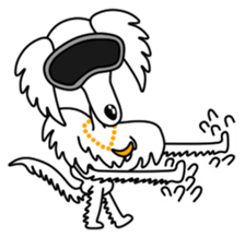 Borzoi Biancer 2 sticker #13796327