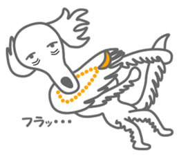 Borzoi Biancer 2 sticker #13796336