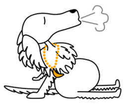 Borzoi Biancer 2 sticker #13796338