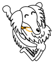 Borzoi Biancer 2 sticker #13796341