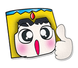 Mr. Kazuki. Good Luck! ^__^ sticker #13796647