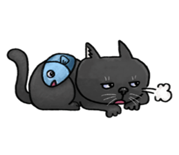 Black Piggy sticker #13796872