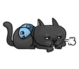 Black Piggy sticker #13796872