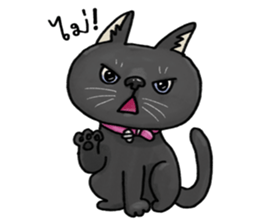 Black Piggy sticker #13796876