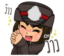 LADY POLICE 2 sticker #13796990