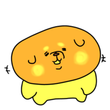 Cream bread dog (8pieces) sticker #13797039