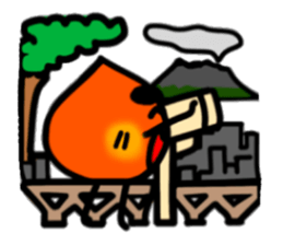 Kagoshima dialect Kagoshima kid sticker3 sticker #13797093