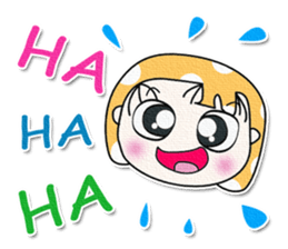 Hello! My name is Nana. ^_^ sticker #13797146