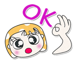 Hello! My name is Nana. ^_^ sticker #13797152