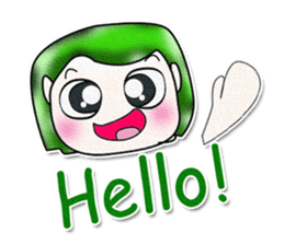 My name is Haruki.^___^! sticker #13797486