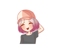 Dab Girl sticker #13797632