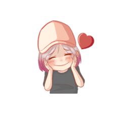 Dab Girl sticker #13797633