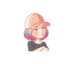 Dab Girl sticker #13797634