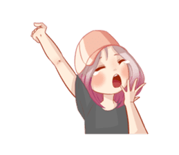 Dab Girl sticker #13797636