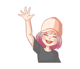 Dab Girl sticker #13797638