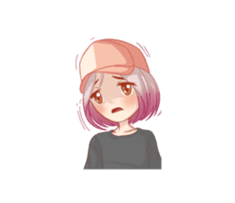 Dab Girl sticker #13797642