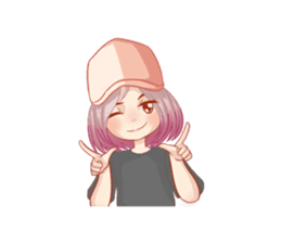 Dab Girl sticker #13797643