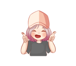 Dab Girl sticker #13797644