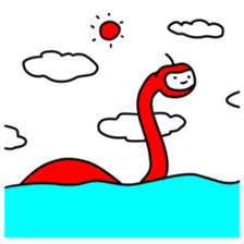 Nyokinyoki apple (8pieces) sticker #13797977