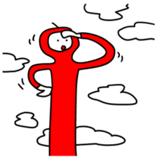 Nyokinyoki apple (8pieces) sticker #13797979