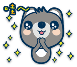 Chunghwa Telecom Bear - Louis&Louisa sticker #13798028