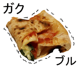 The pizza. sticker #13798316