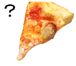 The pizza. sticker #13798319