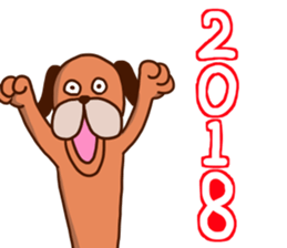 Happy New Year BIRD sticker #13799197