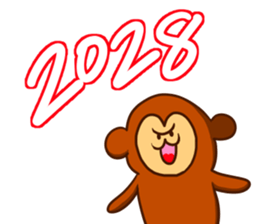 Happy New Year BIRD sticker #13799207