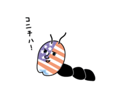 butt chin bugs sticker #13799330