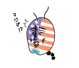 butt chin bugs sticker #13799332