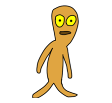 ugly Aliens 3 sticker #13799419