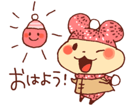 Winter of wachawacha Animal sticker #13799758